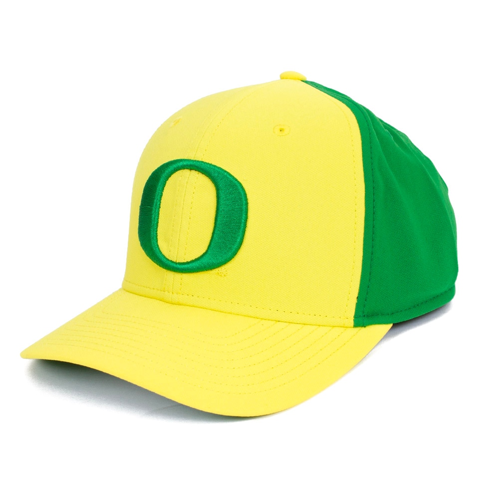 Classic Oregon O, Nike, Green, Curved Bill, Performance/Dri-FIT, Accessories, Unisex, Structured, Flex Fit, Hat, 916402